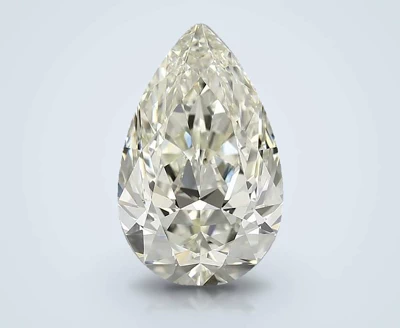 5.07ct J VVS1 Rare Carat Ideal Cut Pear Diamond
