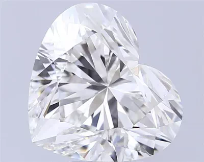 8.02ct F VVS2 Excellent Cut Heart Lab Grown Diamond