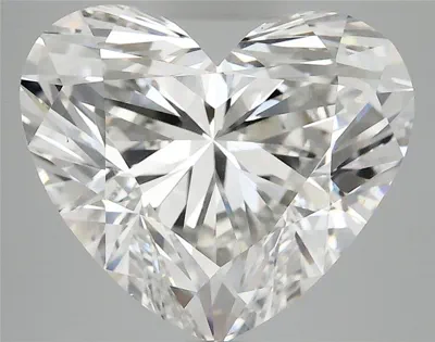 5.90ct F VS1 Rare Carat Ideal Cut Heart Lab Grown Diamond
