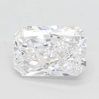 1.01ct D VS1 Rare Carat Ideal Cut Radiant Lab Grown Diamond