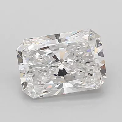 3.01ct E VS1 Rare Carat Ideal Cut Radiant Lab Grown Diamond