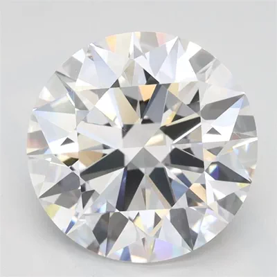 2.71ct D VVS1 Rare Carat Ideal Cut Round Lab Grown Diamond