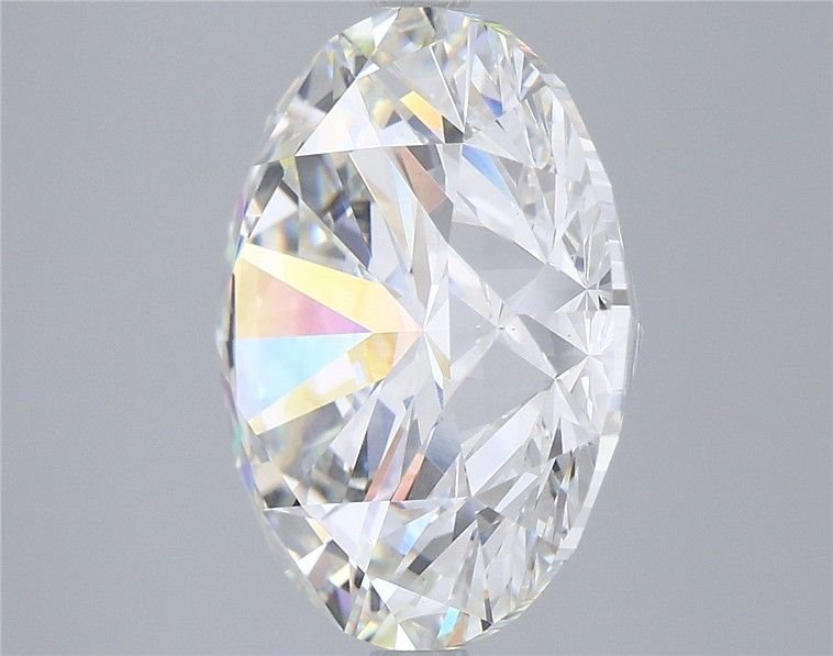 9.09ct F VS1 Rare Carat Ideal Cut Round Lab Grown Diamond