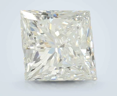 3.06ct E VS1 Rare Carat Ideal Cut Princess Lab Grown Diamond