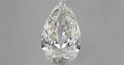 3.55ct J SI2 Rare Carat Ideal Cut Pear Diamond