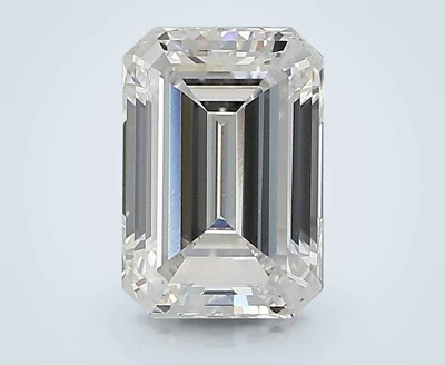 1.36ct D VVS2 Rare Carat Ideal Cut Emerald Lab Grown Diamond