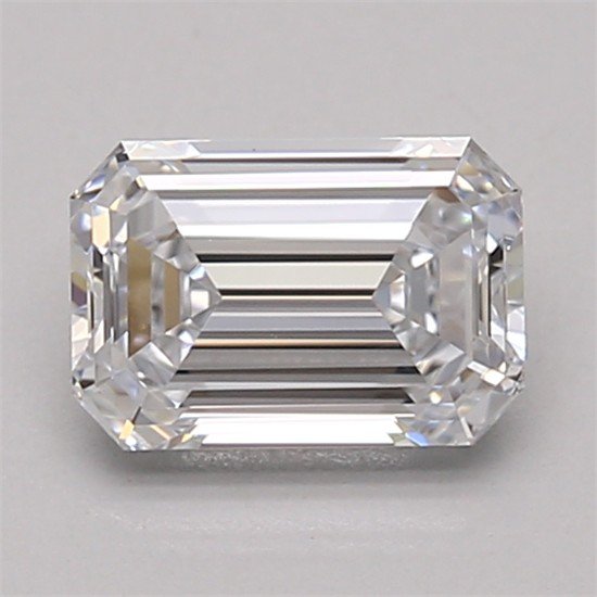 0.95ct E IF Rare Carat Ideal Cut Emerald Lab Grown Diamond