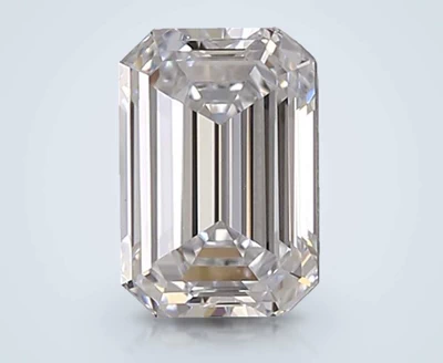 0.95ct E IF Rare Carat Ideal Cut Emerald Lab Grown Diamond