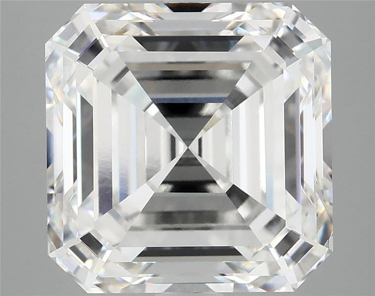 7.18ct E VVS2 Rare Carat Ideal Cut Asscher Lab Grown Diamond
