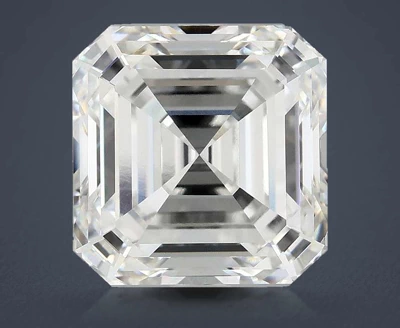 7.18ct E VVS2 Rare Carat Ideal Cut Asscher Lab Grown Diamond