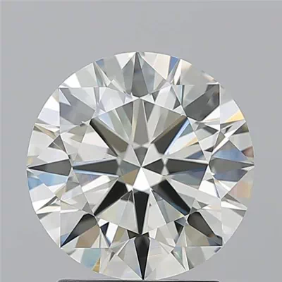 2.26ct J VVS2 Rare Carat Ideal Cut Round Diamond