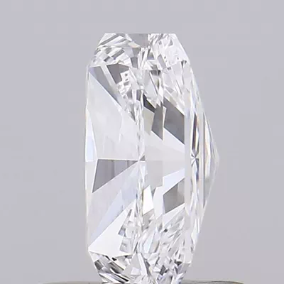 0.84ct D VVS2 Rare Carat Ideal Cut Radiant Lab Grown Diamond