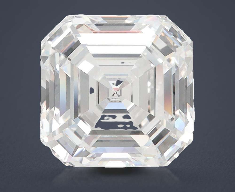 5.03ct E VVS1 Rare Carat Ideal Cut Asscher Lab Grown Diamond