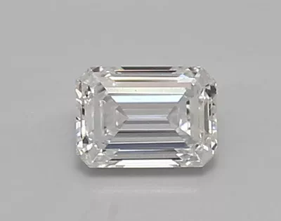 0.64ct D VS1 Rare Carat Ideal Cut Emerald Lab Grown Diamond