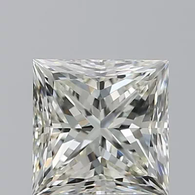 3.03ct K VS1 Excellent Cut Princess Diamond