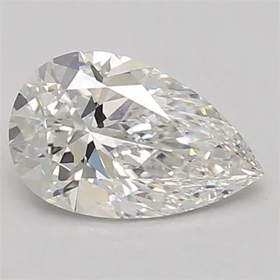 1.43ct E VVS2 Rare Carat Ideal Cut Pear Lab Grown Diamond