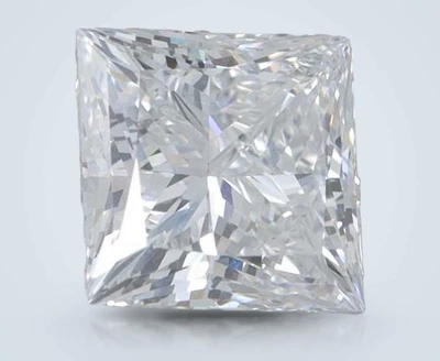 1.77ct F VVS2 Rare Carat Ideal Cut Princess Lab Grown Diamond
