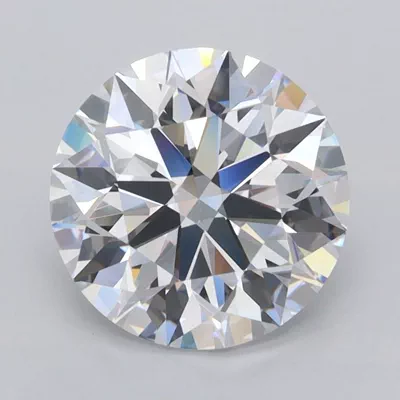 2.53ct E FL Rare Carat Ideal Cut Round Lab Grown Diamond