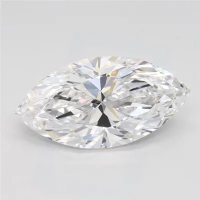 2.06ct D VVS1 Rare Carat Ideal Cut Marquise Lab Grown Diamond