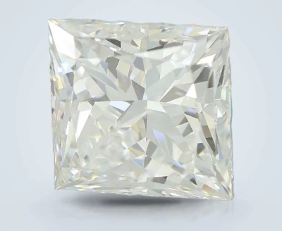 5.08ct E VVS2 Rare Carat Ideal Cut Princess Lab Grown Diamond