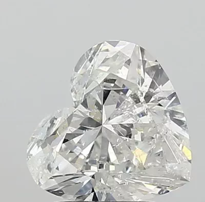2.00ct G SI2 Rare Carat Ideal Cut Heart Diamond
