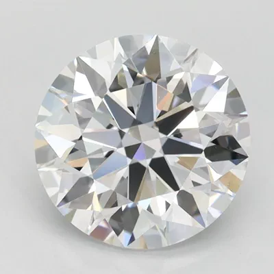 1.57ct D FL Rare Carat Ideal Cut Round Lab Grown Diamond