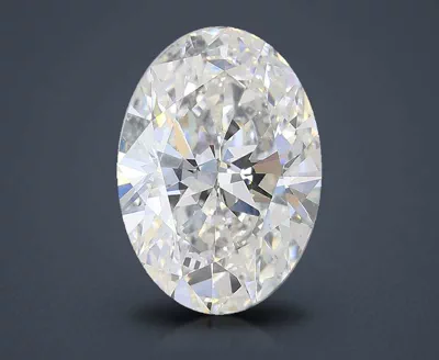 2.04ct E VS1 Rare Carat Ideal Cut Oval Lab Grown Diamond