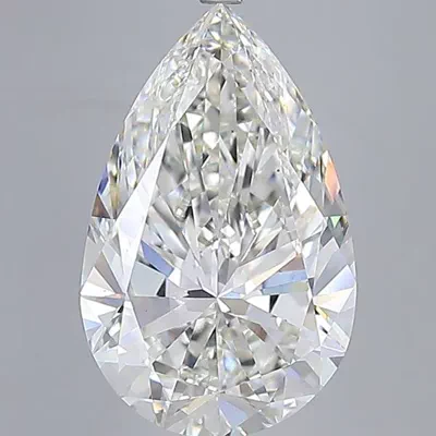 12.84ct H VS1 Very Good Cut Pear Lab Grown Diamond