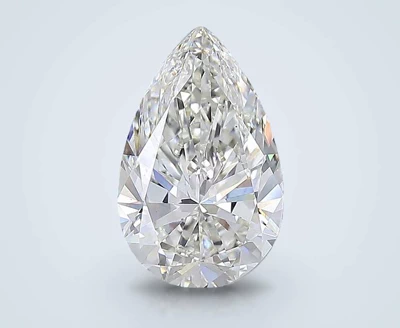 12.84ct H VS1 Very Good Cut Pear Lab Grown Diamond