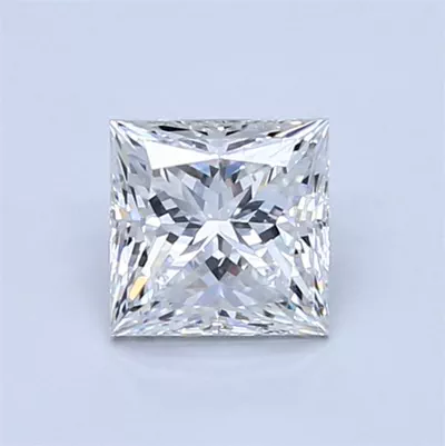 0.90ct F VS1 Rare Carat Ideal Cut Princess Diamond