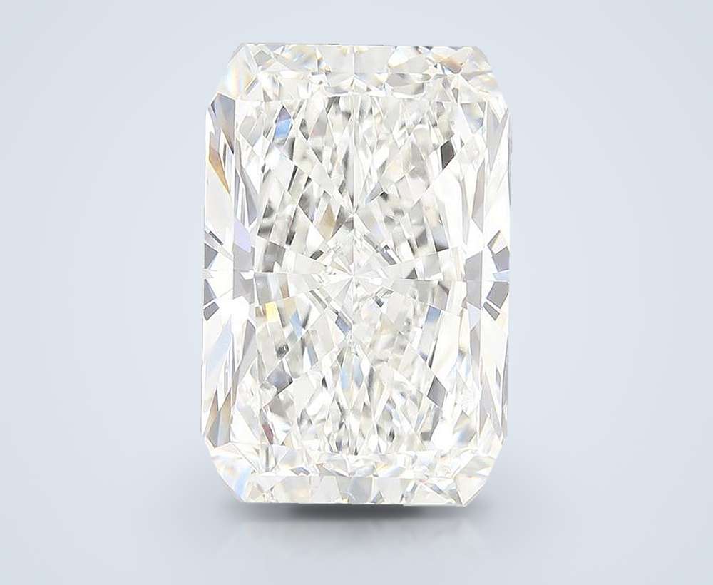 12.02ct G VVS2 Very Good Cut Radiant Lab Grown Diamond