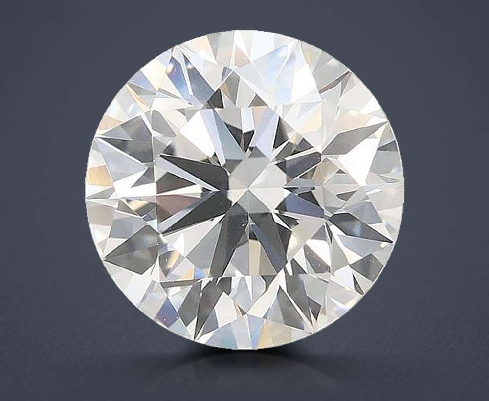 2.26ct D VVS2 Rare Carat Ideal Cut Round Lab Grown Diamond