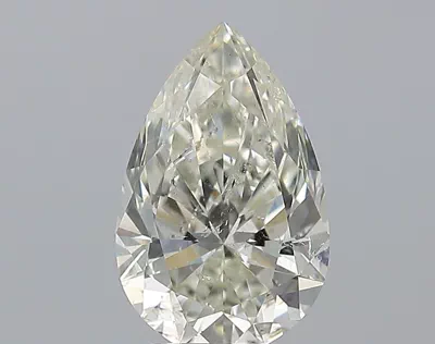 2.51ct J SI2 Rare Carat Ideal Cut Pear Diamond