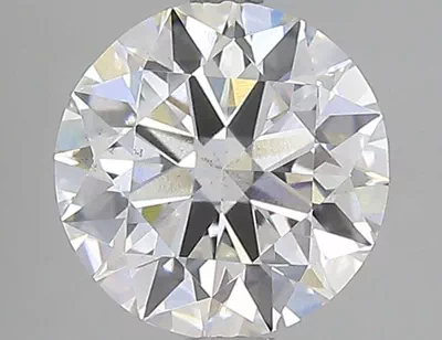 3.48ct E SI1 Rare Carat Ideal Cut Round Lab Grown Diamond