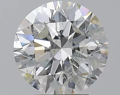 2.82ct H SI2 Excellent Cut Round Diamond
