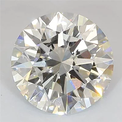 3.09ct J VS2 Excellent Cut Round Lab Grown Diamond