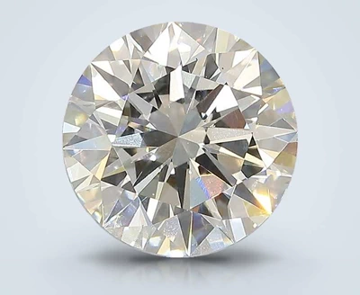 3.09ct J VS2 Excellent Cut Round Lab Grown Diamond