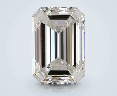 1.39ct F VS1 Rare Carat Ideal Cut Emerald Lab Grown Diamond