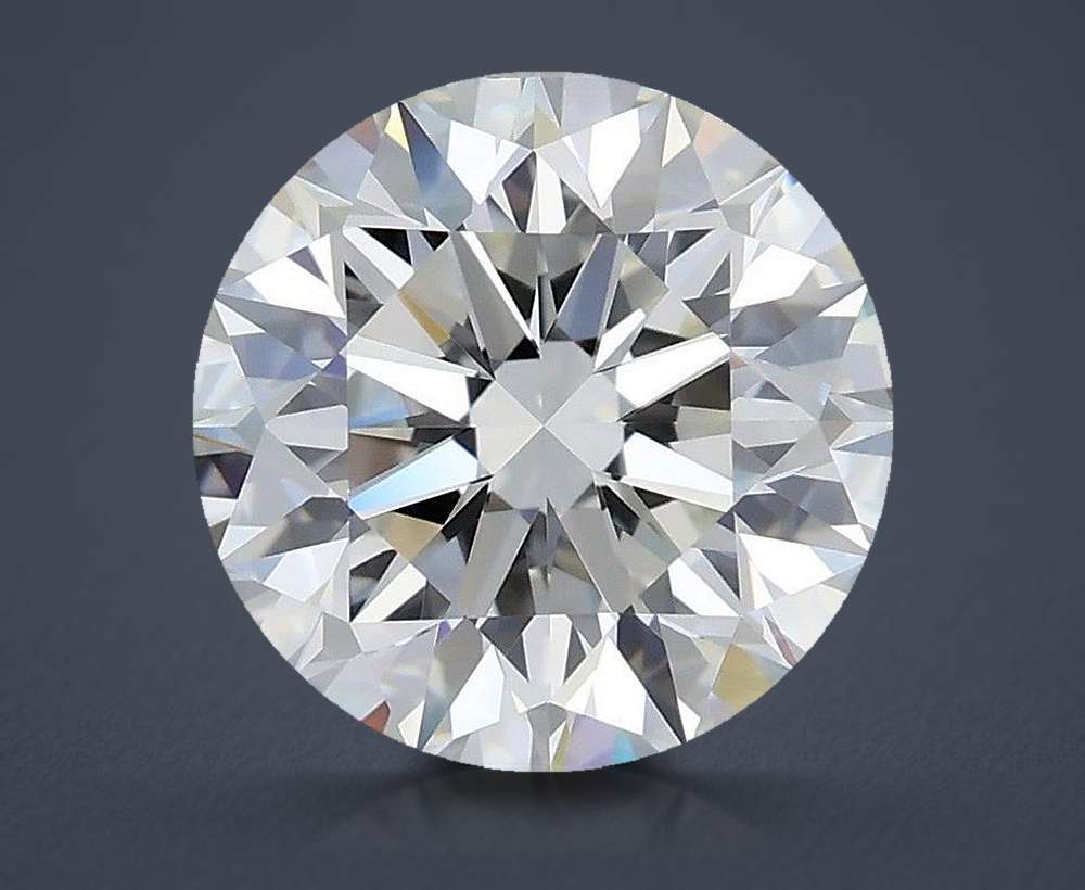 2.15ct J IF Rare Carat Ideal Cut Round Diamond
