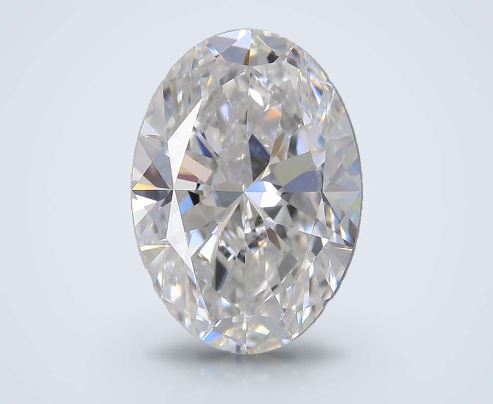 2.50ct E VVS2 Very Good Cut Oval Lab Grown Diamond