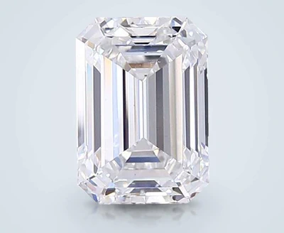 2.01ct E VS2 Very Good Cut Emerald Lab Grown Diamond