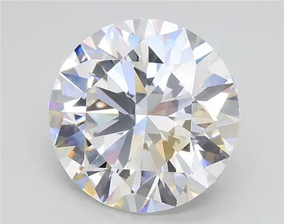 3.04ct E VS1 Excellent Cut Round Lab Grown Diamond