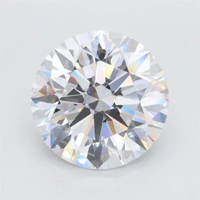 6.43ct E VVS1 Ideal Cut Round Lab Grown Diamond