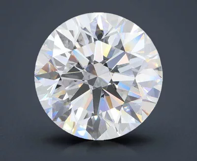 6.43ct E VVS1 Ideal Cut Round Lab Grown Diamond