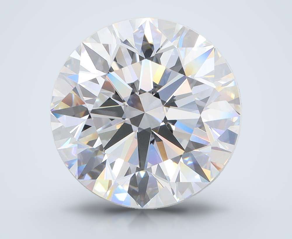 6.43ct E VVS1 Ideal Cut Round Lab Grown Diamond