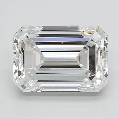 1.42ct E VS1 Very Good Cut Emerald Lab Grown Diamond