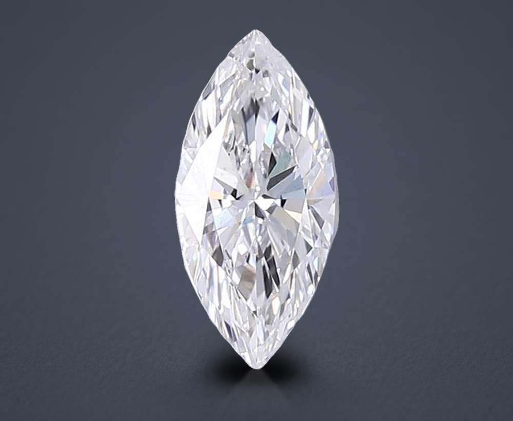 2.01ct E VS2 Rare Carat Ideal Cut Marquise Lab Grown Diamond