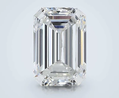 2.08ct D VS2 Rare Carat Ideal Cut Emerald Lab Grown Diamond