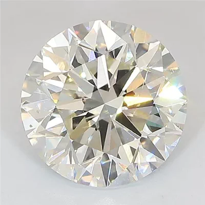 3.00ct J SI1 Very Good Cut Round Lab Grown Diamond