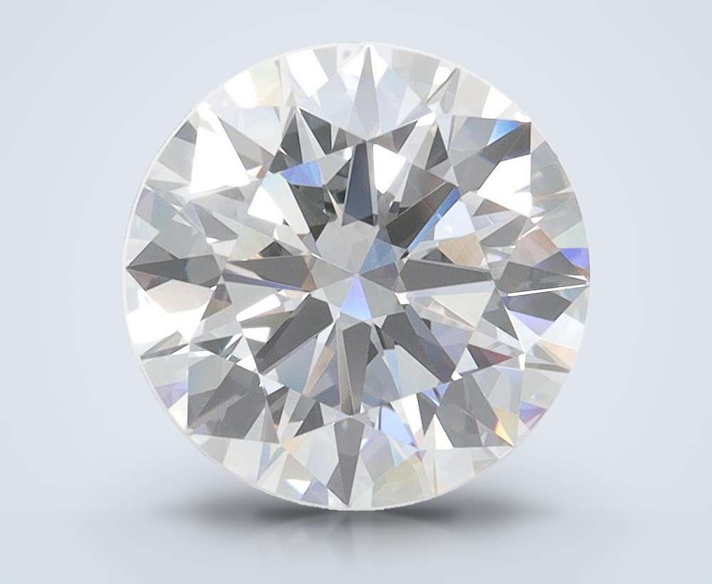 2.85ct D FL Rare Carat Ideal Cut Round Lab Grown Diamond